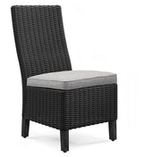 Beachcroft - Side Chair With Cushion (Set of 2) - Black / Light Gray