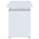 Tracy 55-inch 2-drawer Office Computer Desk White