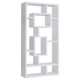 Furniture City Houma - Coaster - Corey 71-inch 8-shelf Bookshelf White - 800157