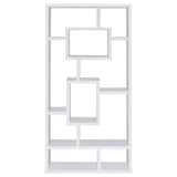 Corey 71-inch 8-shelf Bookshelf White