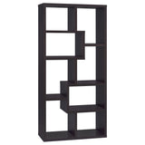 Furniture City Houma - Coaster - Theo 71-inch 7-shelf Bookshelf Cappuccino - 800264