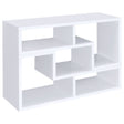 Furniture City Houma - Coaster - Velma Multipurpose TV Stand and Bookshelf White - 800330