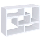 Furniture City Houma - Coaster - Velma Multipurpose TV Stand and Bookshelf White - 800330