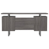 Lawtey 60-inch 2-drawer Office Computer Desk Weathered Grey