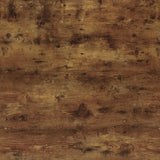Estrella 2-piece Office Desk File Cabinet Set Rustic Nutmeg