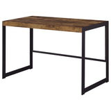 Estrella 47-inch Engineered Wood Writing Desk Rustic Nutmeg