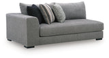 Creston Heights - LAF Corner Chaise - Smolder