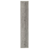 Theo 71-inch 7-shelf Bookshelf Grey Driftwood