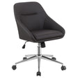 Furniture City Houma - Coaster - Jackman Upholstered Adjustable Home Office Desk Chair Brown - 801426