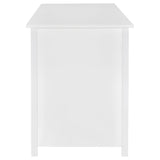 Dylan 60-inch 4-drawer Lift Top Office Desk White High Gloss