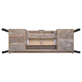 Samson 60-inch 4-drawer Office Computer Desk Weathered Oak