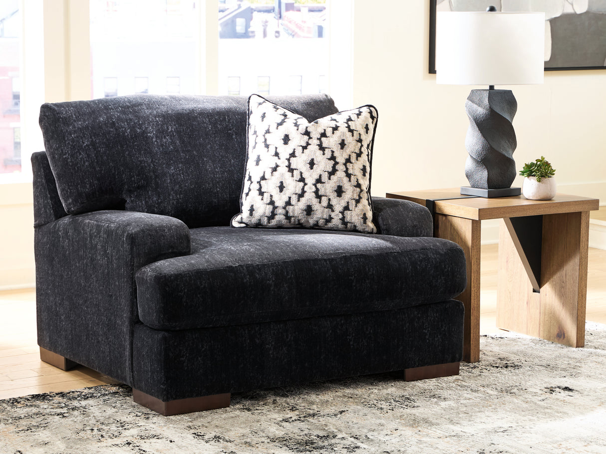 Furniture City Houma - Ashley Furniture - Whitmore Manor Oversized Chair - Chair and a Half - 8040423