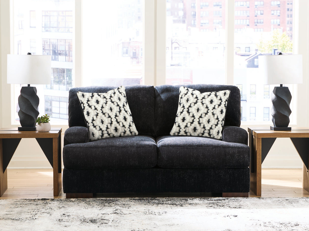 Furniture City Houma - Ashley Furniture - Whitmore Manor Loveseat - Loveseat - 8040435