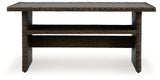 Brook Ranch - Rect Multi-use Table - Brown