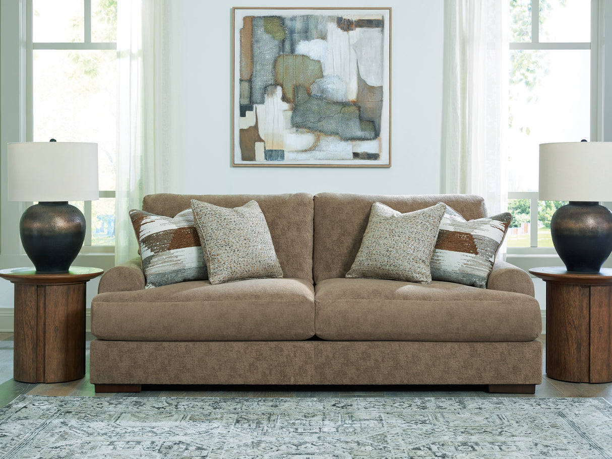 Furniture City Houma - Ashley Furniture - Jayne Park Sofa - Sofa / Pecan - PC8150538