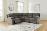 Furniture City Houma - Ashley Furniture - Museum 2-Piece Reclining Sectional - 2-Piece Reclining Sectional - 81807S2
