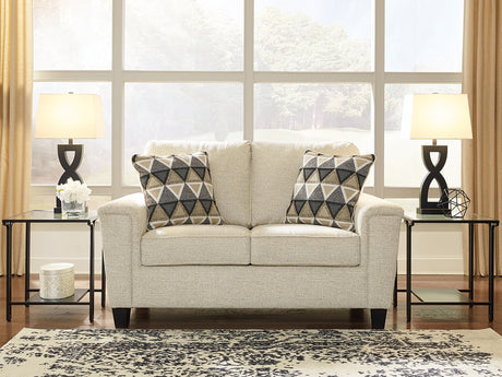 Furniture City Houma - Ashley Furniture - Abinger Loveseat - Loveseat / Natural - 8390435