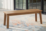 Janiyah - Bench - Light Brown