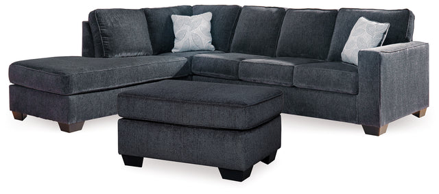 Furniture City Houma - Ashley Furniture - Altari 2-Piece Sectional with Chaise and Ottoman - 2-Piece Sectional with Chaise and Ottoman - 87213U11