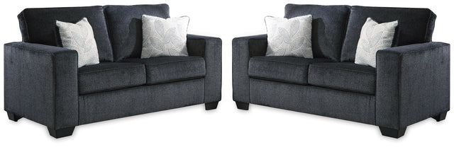 Furniture City Houma - Ashley Furniture - Altari Set of 2 Loveseats - Set of 2 Loveseats - 87213U14