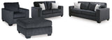 Furniture City Houma - Ashley Furniture - Altari Queen Sofa Sleeper, Loveseat, Chair and Oversized Ottoman - Queen Sofa Sleeper, Loveseat, Chair and Oversized Ottoman - 87213U12