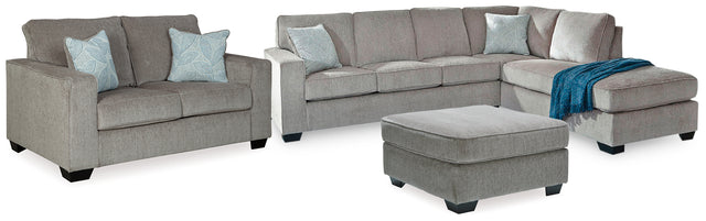 Furniture City Houma - Ashley Furniture - Altari 2-Piece Sleeper Sectional, Loveseat and Ottoman - 2-Piece Sleeper Sectional, Loveseat and Ottoman - 87214U6