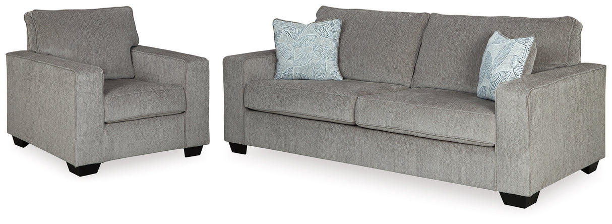 Furniture City Houma - Ashley Furniture - Altari Sofa and Chair - Sofa and Chair - 87214U9