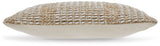 Hathby - Pillow (Set of 4) - Tan / White
