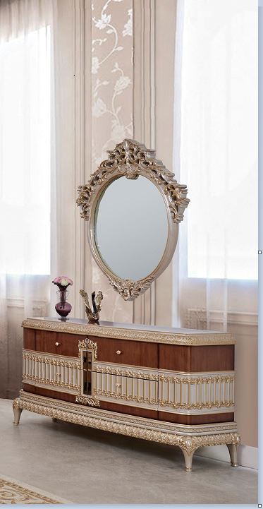 HD-9021 - Dresser - Gold / Cherry / Pearl