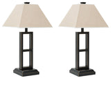 Deidra - Metal Table Lamp (Set of 2) - Black