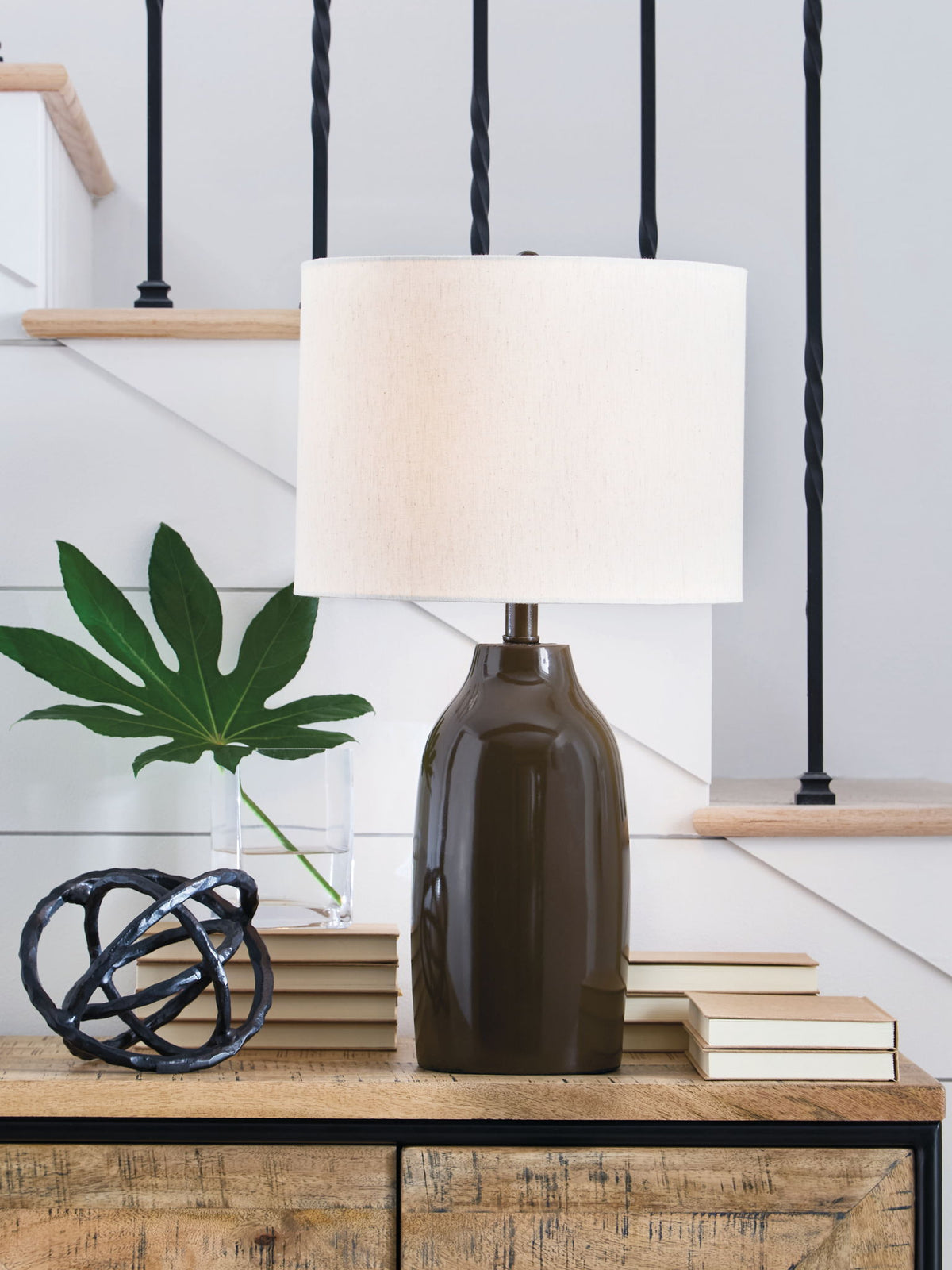 Jyler - Terracotta Table Lamp - Brown