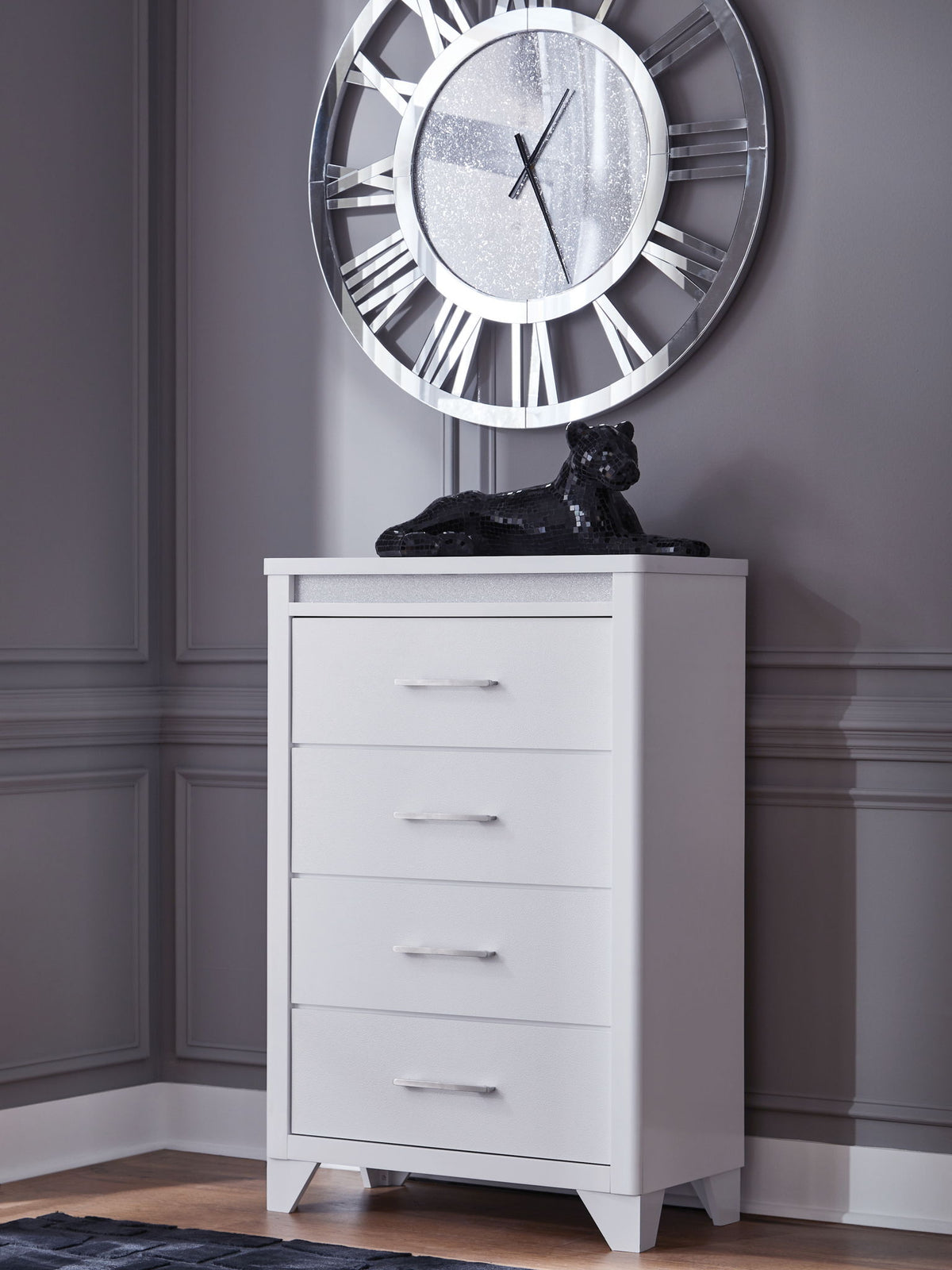 Jarlee - Four Drawer Chest - White