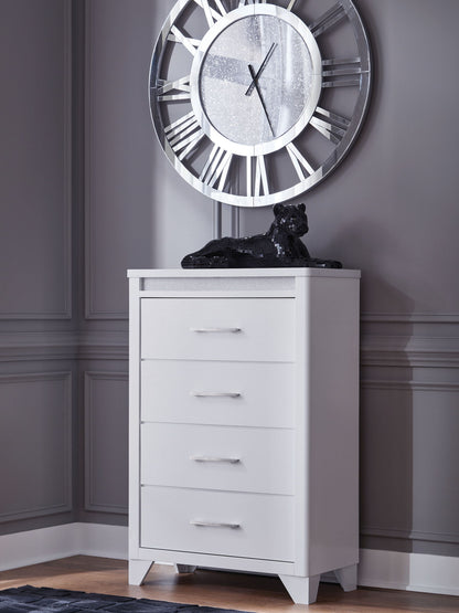 Jarlee - Four Drawer Chest - White