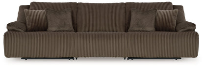 Top Tier - 3 Piece Reclining Sectional
