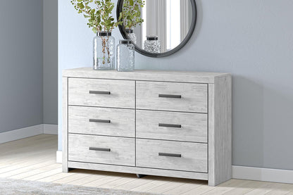 Cayboni - Six Drawer Dresser - Whitewash