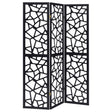 Furniture City Houma - Coaster - Nailan 3-Panel Room Divider Folding Screen Black Open Mosaic - 900092