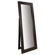 Furniture City Houma - Coaster - Toga 28 x 72 Inch Wood Standing Floor Mirror Cappuccino - 900453