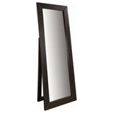 Furniture City Houma - Coaster - Toga 28 x 72 Inch Wood Standing Floor Mirror Cappuccino - 900453