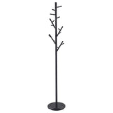 Furniture City Houma - Coaster - Clover 18 Hook Freestanding Metal Coat Rack Hat Hanger Black - 900897