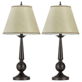 Furniture City Houma - Coaster - Ochanko 27-inch Empire Shade Table Lamp Bronze (Set of 2) - 901254