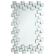 Furniture City Houma - Coaster - Pamela 32 x 47 Inch Rectangular Frameless Wall Mirror Silver - 901838