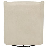 Serra Boucle Upholstered Swivel Glider Recliner Sandy Beige
