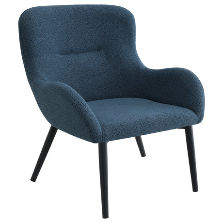 Furniture City Houma - Coaster - Calvin Upholstered Modern Arm Accent Chair Aegean Blue - 902472