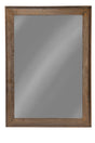 Furniture City Houma - Coaster - Odafin 59 x 83 Inch Wood Frame Floor Mirror Distressed Brown - 902770