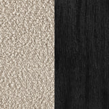 Fitzroy Boucle Upholstered Accent Arm Chair Latte