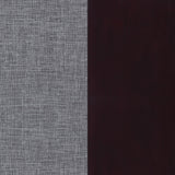 Blanchett Upholstered Bobbin Accent Chair Grey and Black