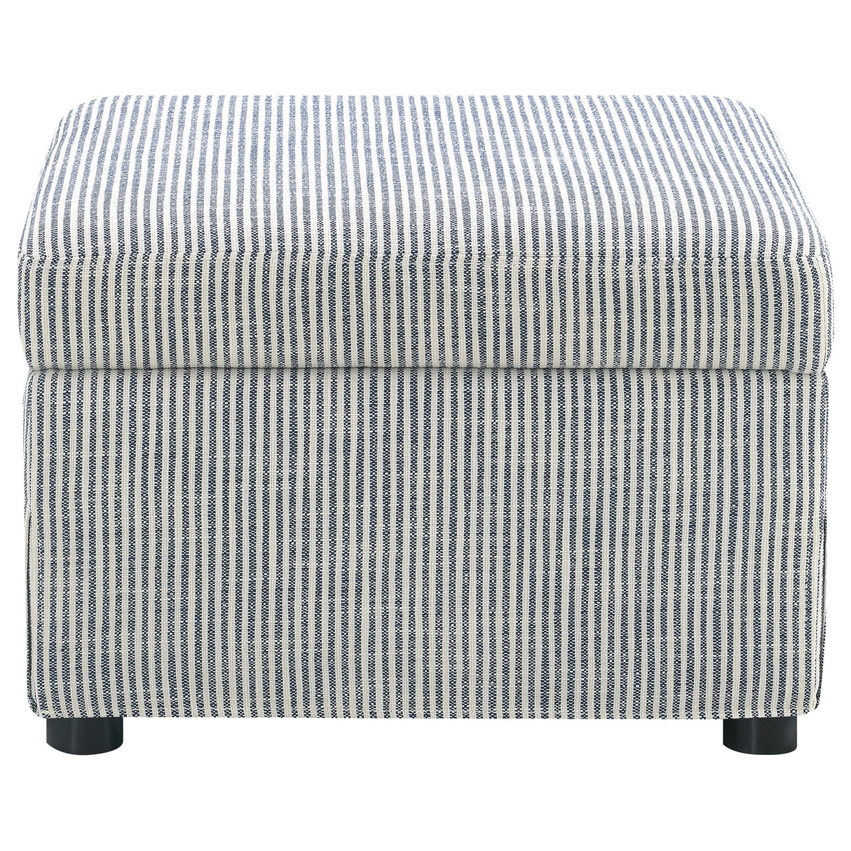 Winter Upholstered Hydraulic Lift Top Storage Ottoman Grey