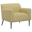 Furniture City Houma - Coaster - Darlene Upholstered English Arm Accent Chair Lemon - 905639