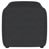 Summer Fabric Upholstered Tufted Accent Bench Charcoal