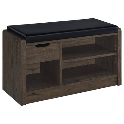 Furniture City Houma - Coaster - Arrington Storage Bench Smoked Oak - 910321